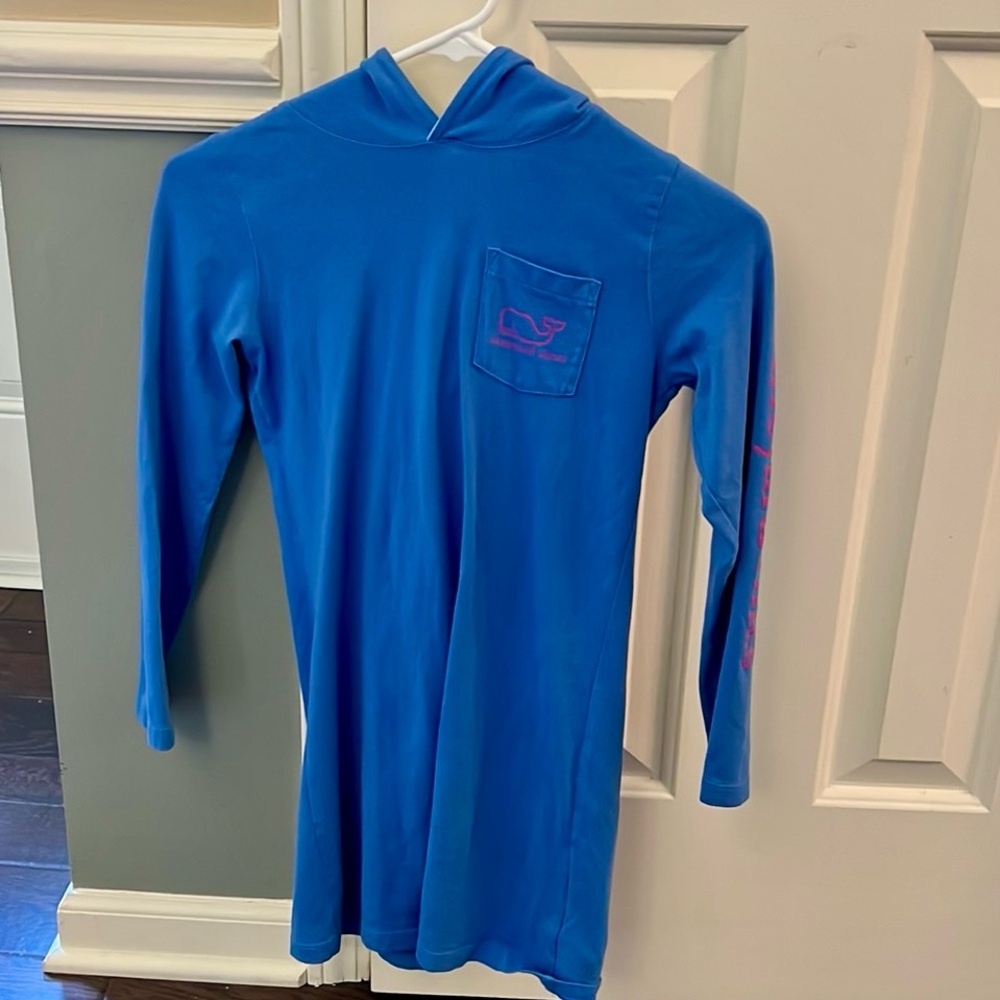 vineyard vines dress can also be used as a beach cover up
